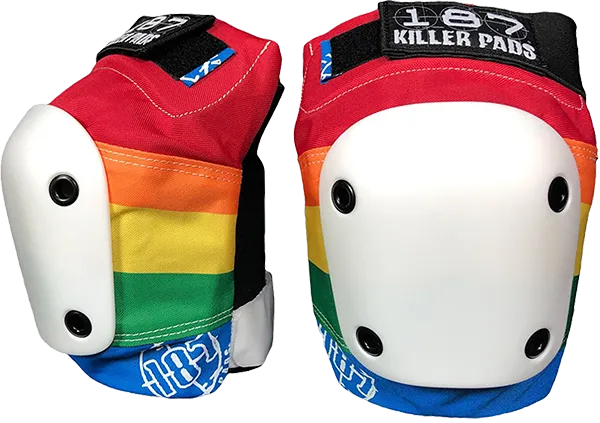 187 Slim Knee Pads M-Rainbow