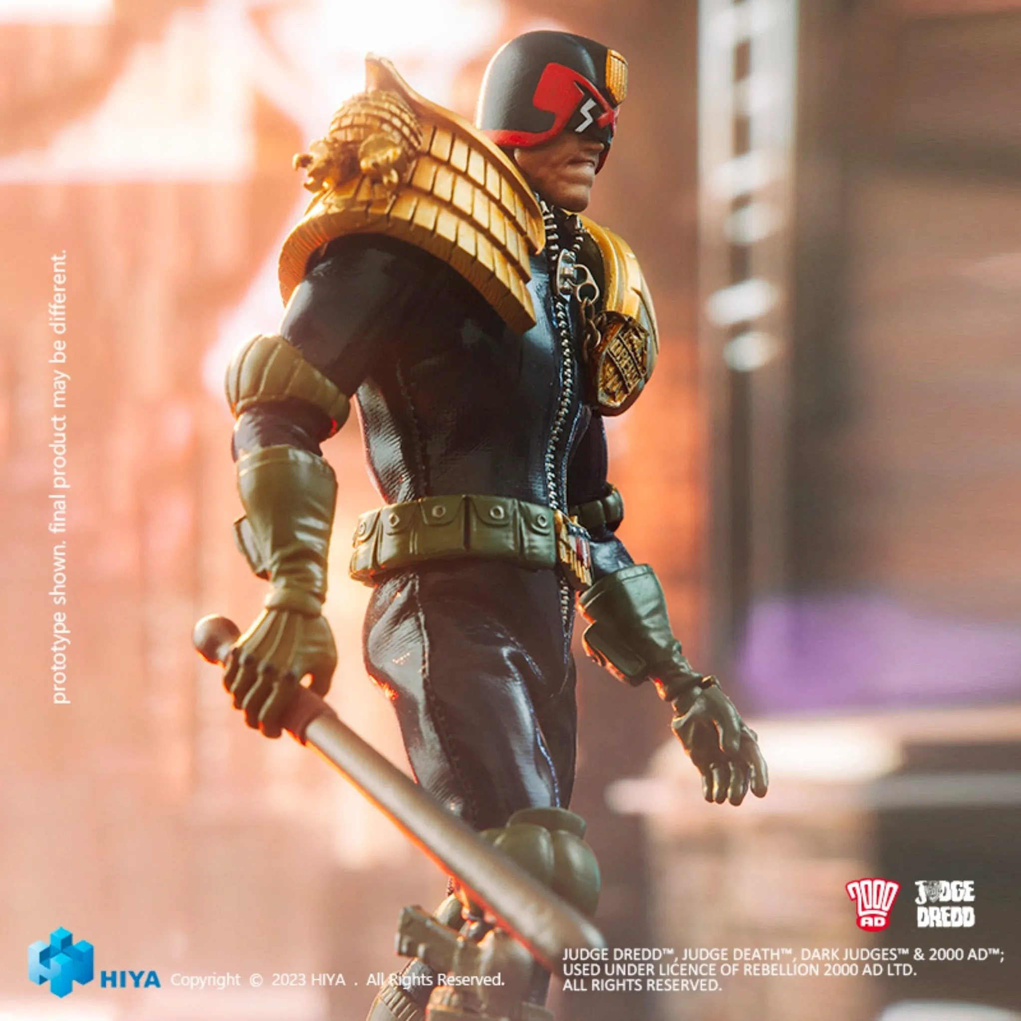 2000 AD Exquisite Super Series Judge Dredd (1:12 Scale)