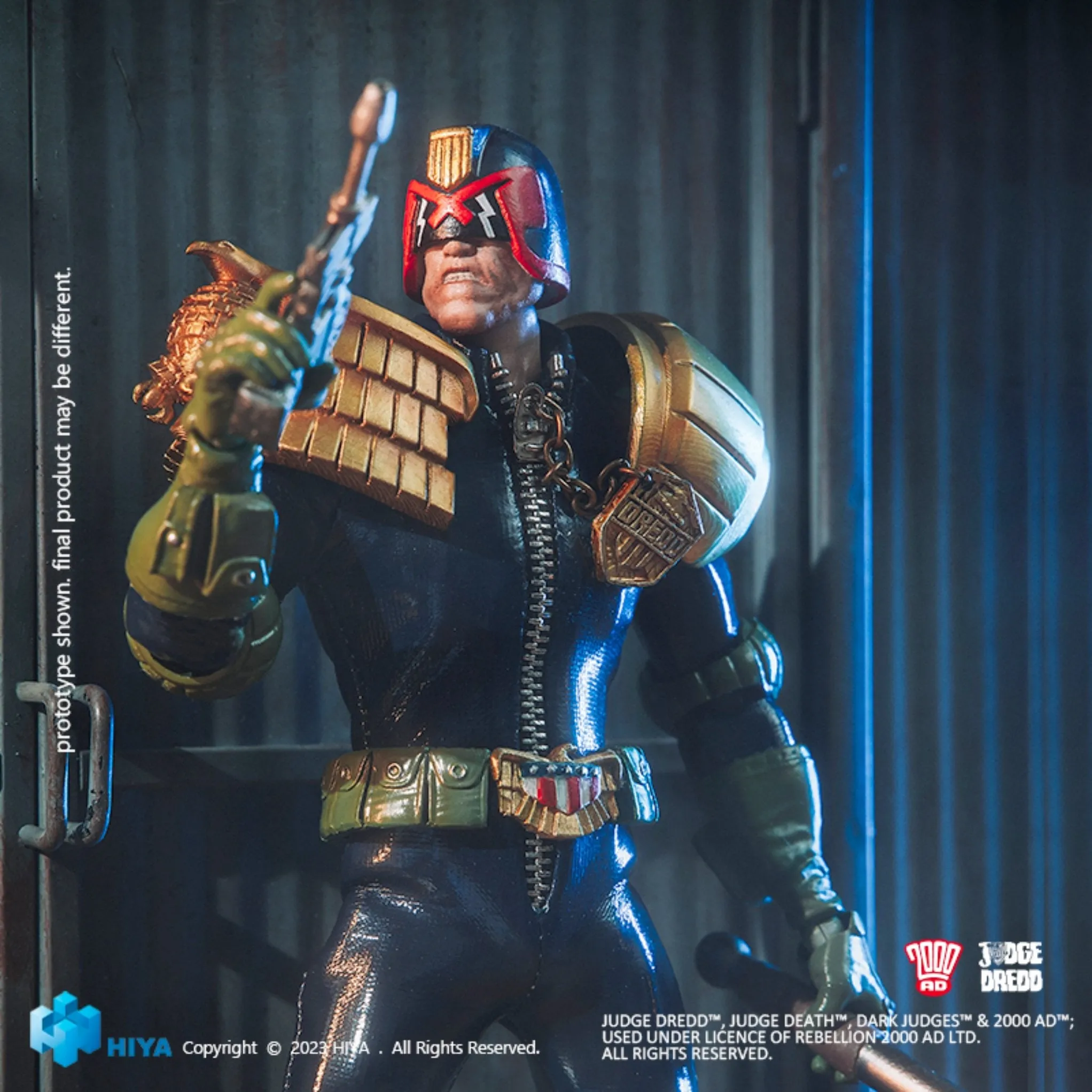 2000 AD Exquisite Super Series Judge Dredd (1:12 Scale)