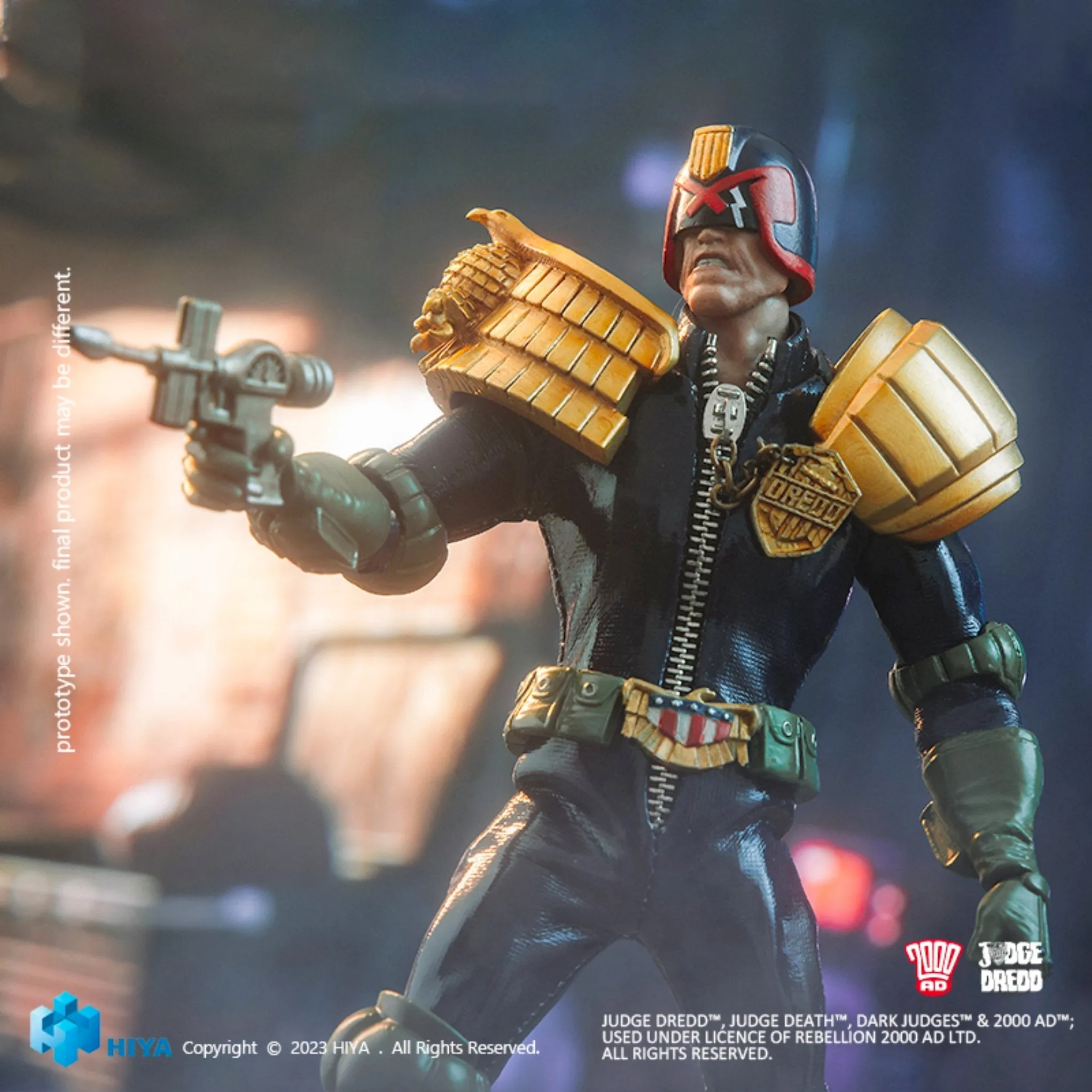 2000 AD Exquisite Super Series Judge Dredd (1:12 Scale)