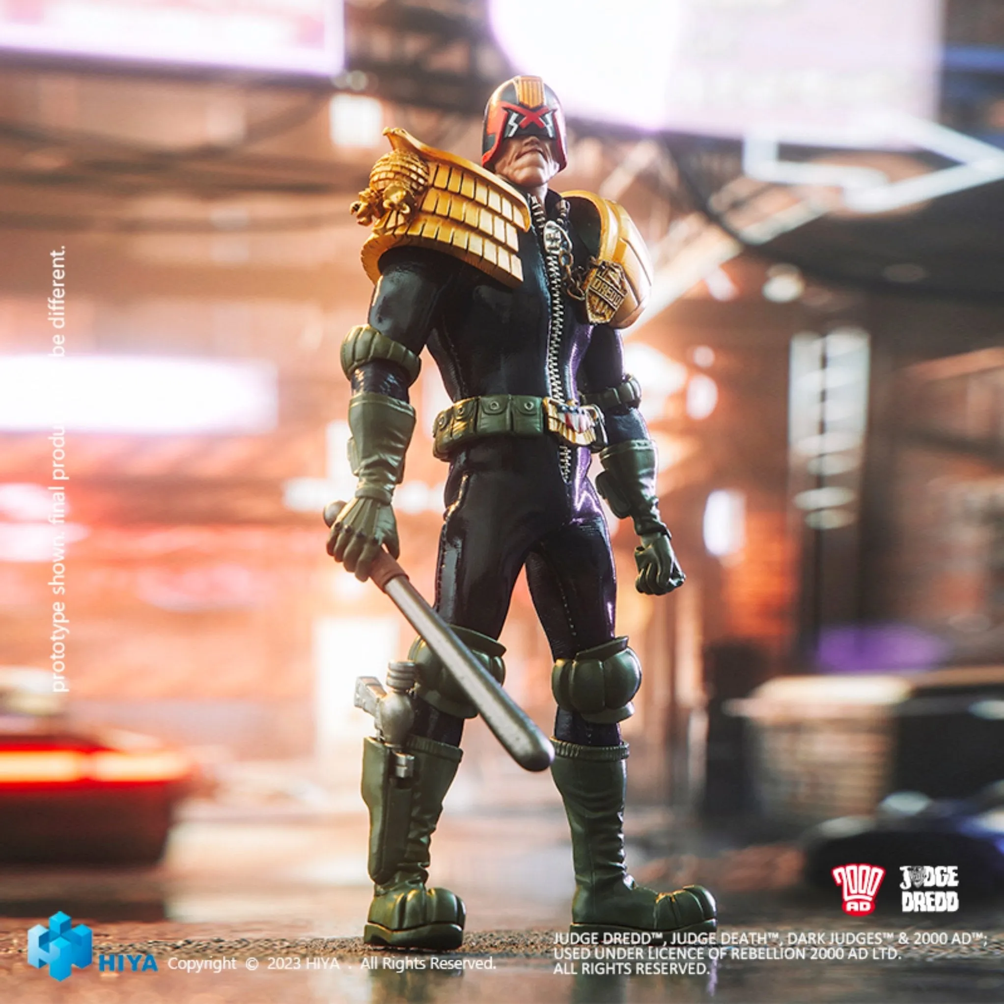 2000 AD Exquisite Super Series Judge Dredd (1:12 Scale)