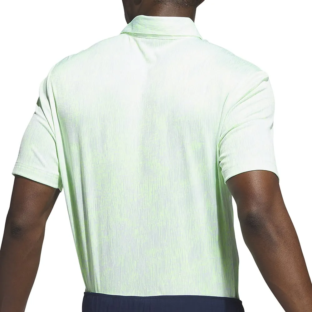 adidas Aerial Jacquard Polo Shirt - Lucid Lemon