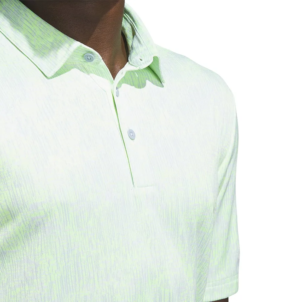 adidas Aerial Jacquard Polo Shirt - Lucid Lemon