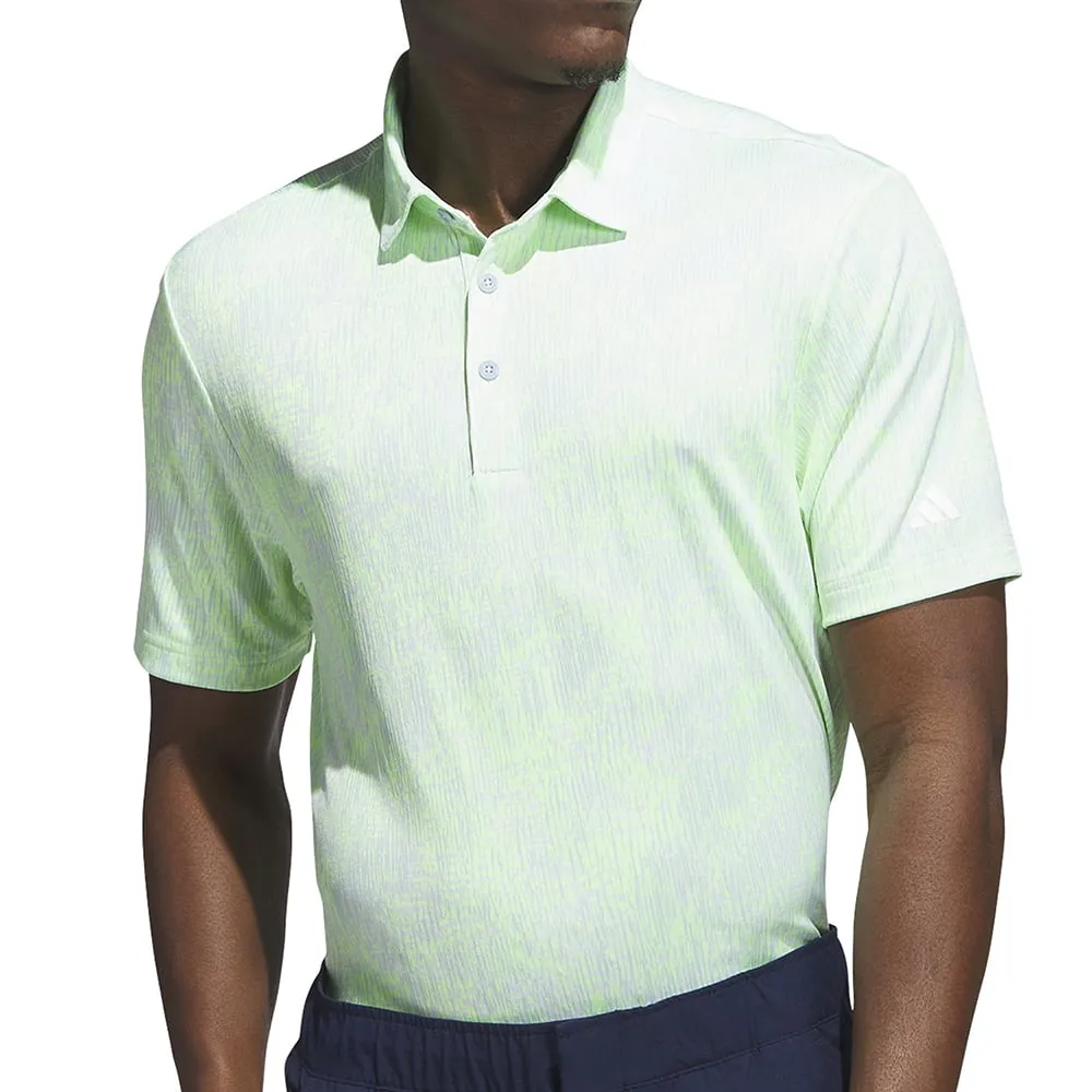 adidas Aerial Jacquard Polo Shirt - Lucid Lemon