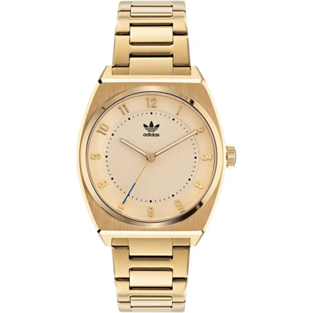 ADIDAS AOSY22026 GOLD STAINLESS STEEL UNISEX WATCH