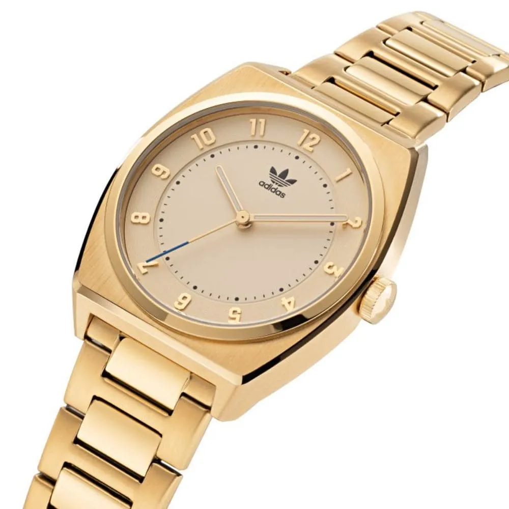 ADIDAS AOSY22026 GOLD STAINLESS STEEL UNISEX WATCH