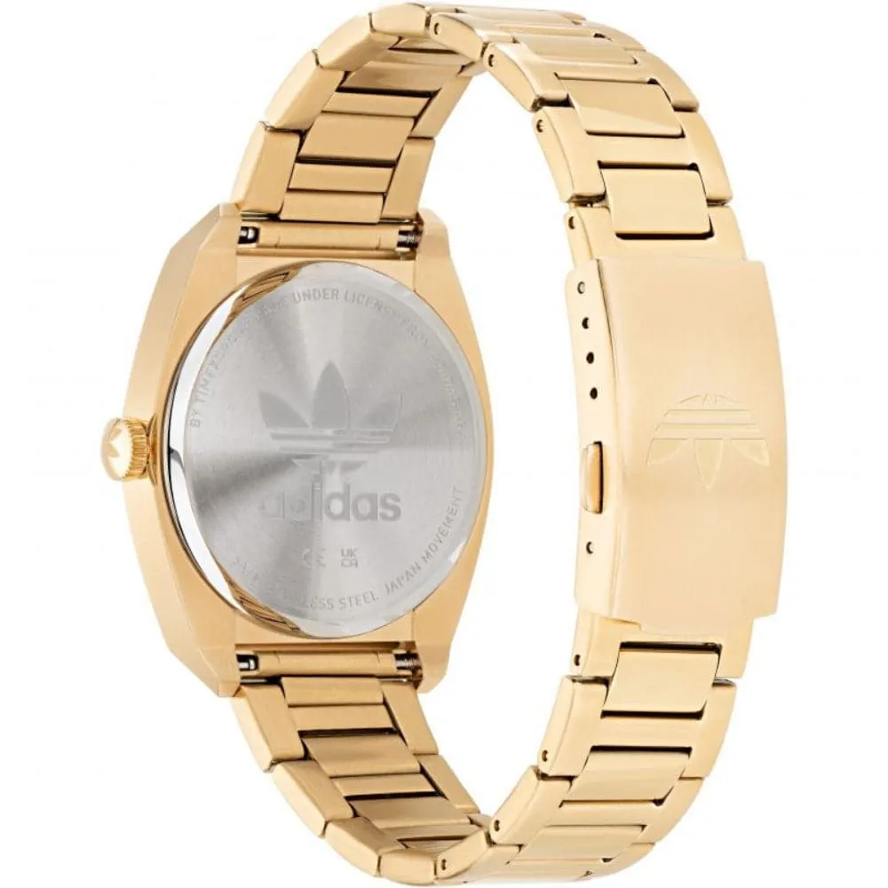 ADIDAS AOSY22026 GOLD STAINLESS STEEL UNISEX WATCH