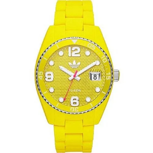 Adidas Brisbane Yellow SIL BRC Watch (ADH6179)