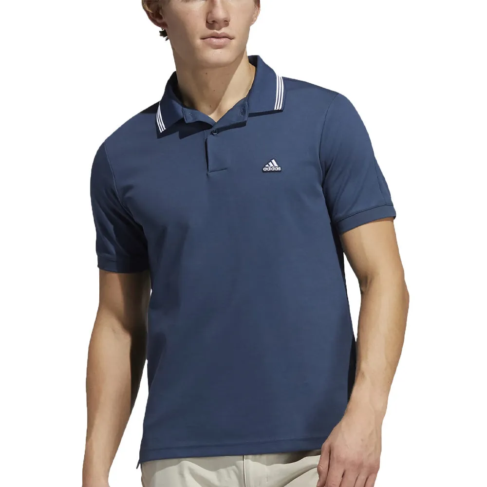 adidas Go-To Pique Polo - Crew Navy/White