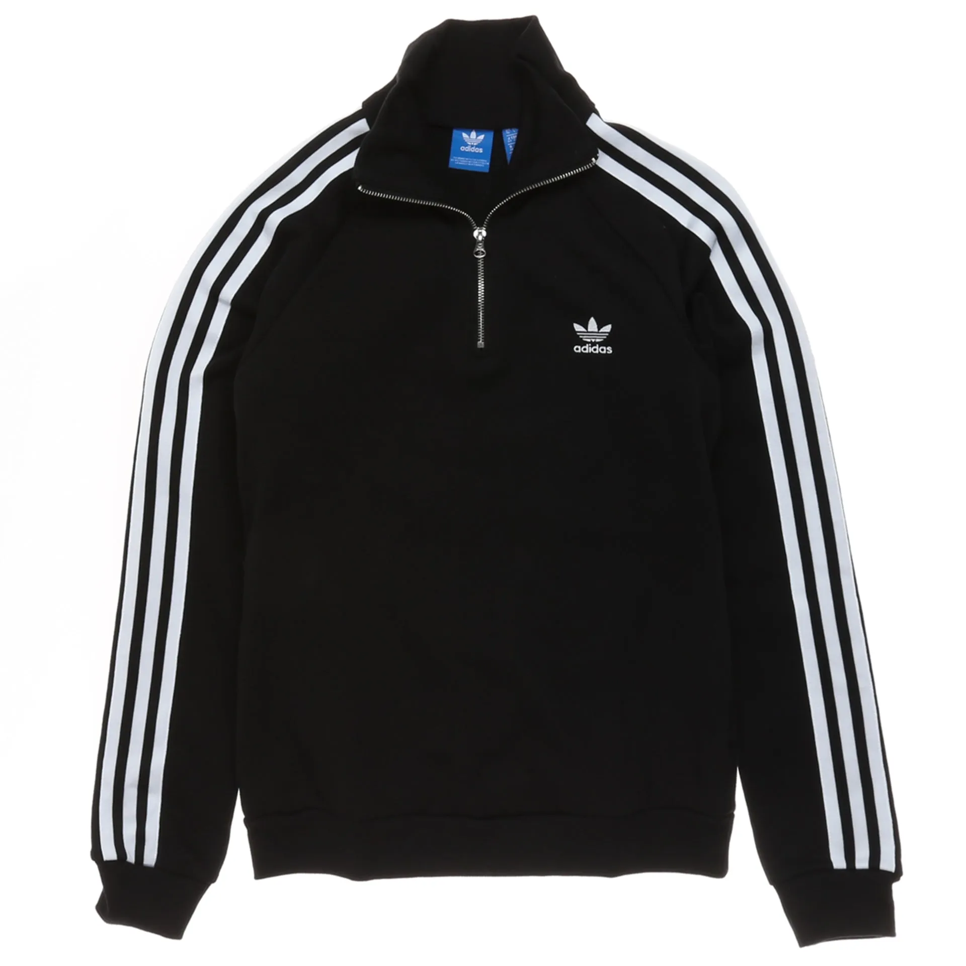 Adidas Half Zip Sweat - Black