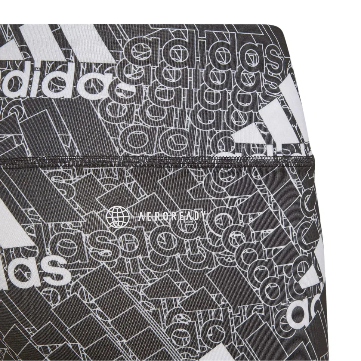 adidas Kids Aeroready Designed to Move Long Tights