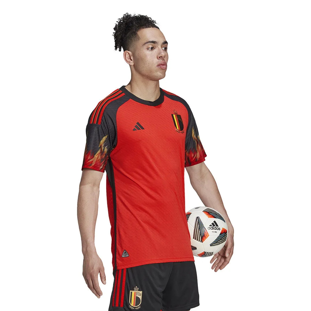 adidas - Men's Belgium 22/23 Authentic Home Jersey (HD9413)