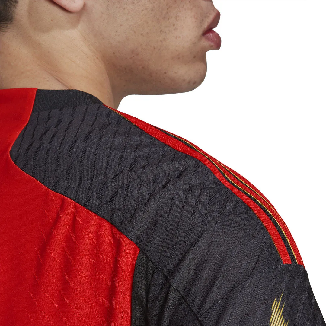 adidas - Men's Belgium 22/23 Authentic Home Jersey (HD9413)