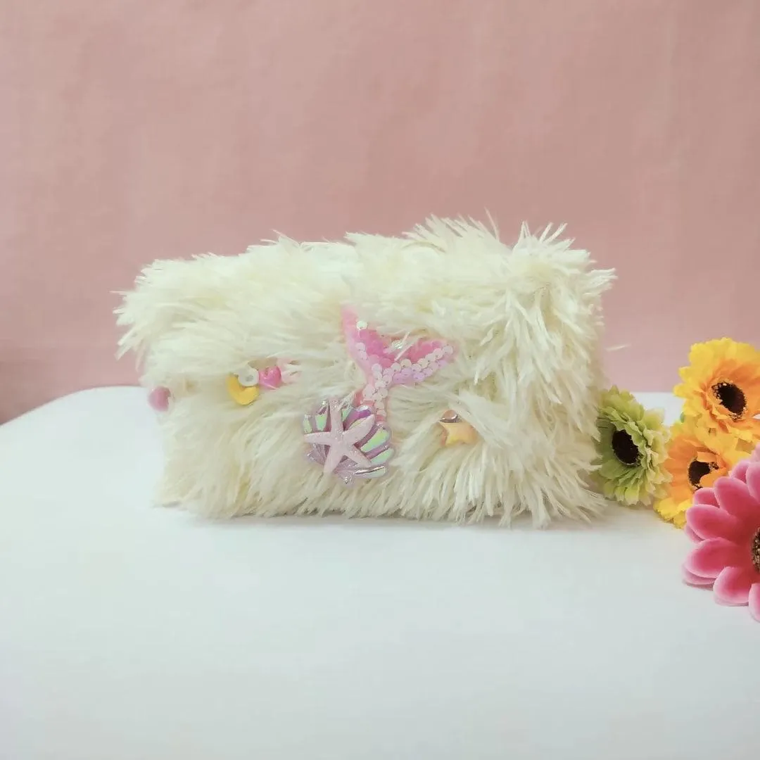 Adorable And Fancy Pouch (White)