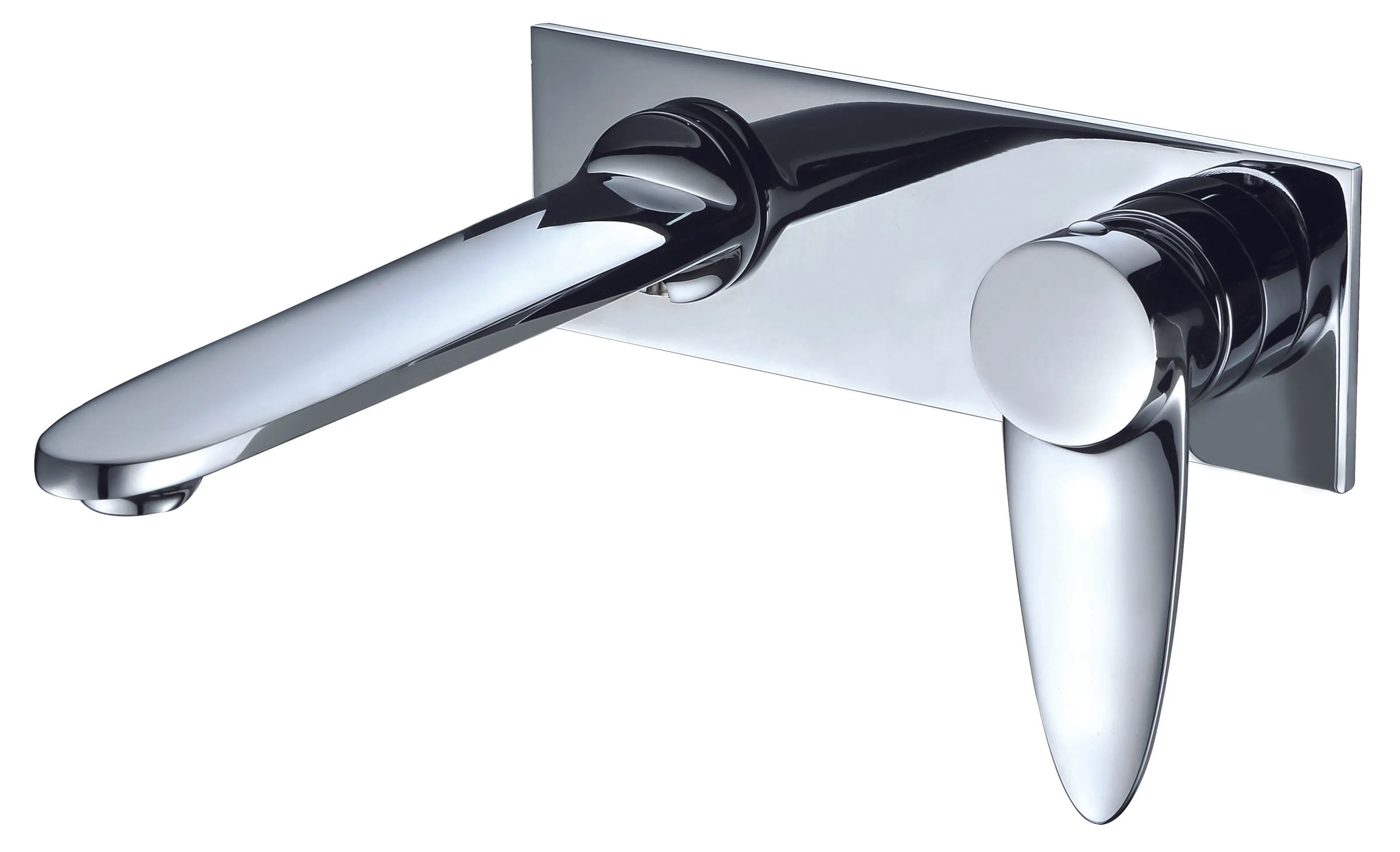 ALFI brand AB1772 Wall Mounted Modern Bathroom Faucet