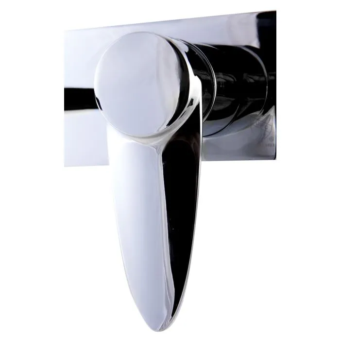 ALFI brand AB1772 Wall Mounted Modern Bathroom Faucet