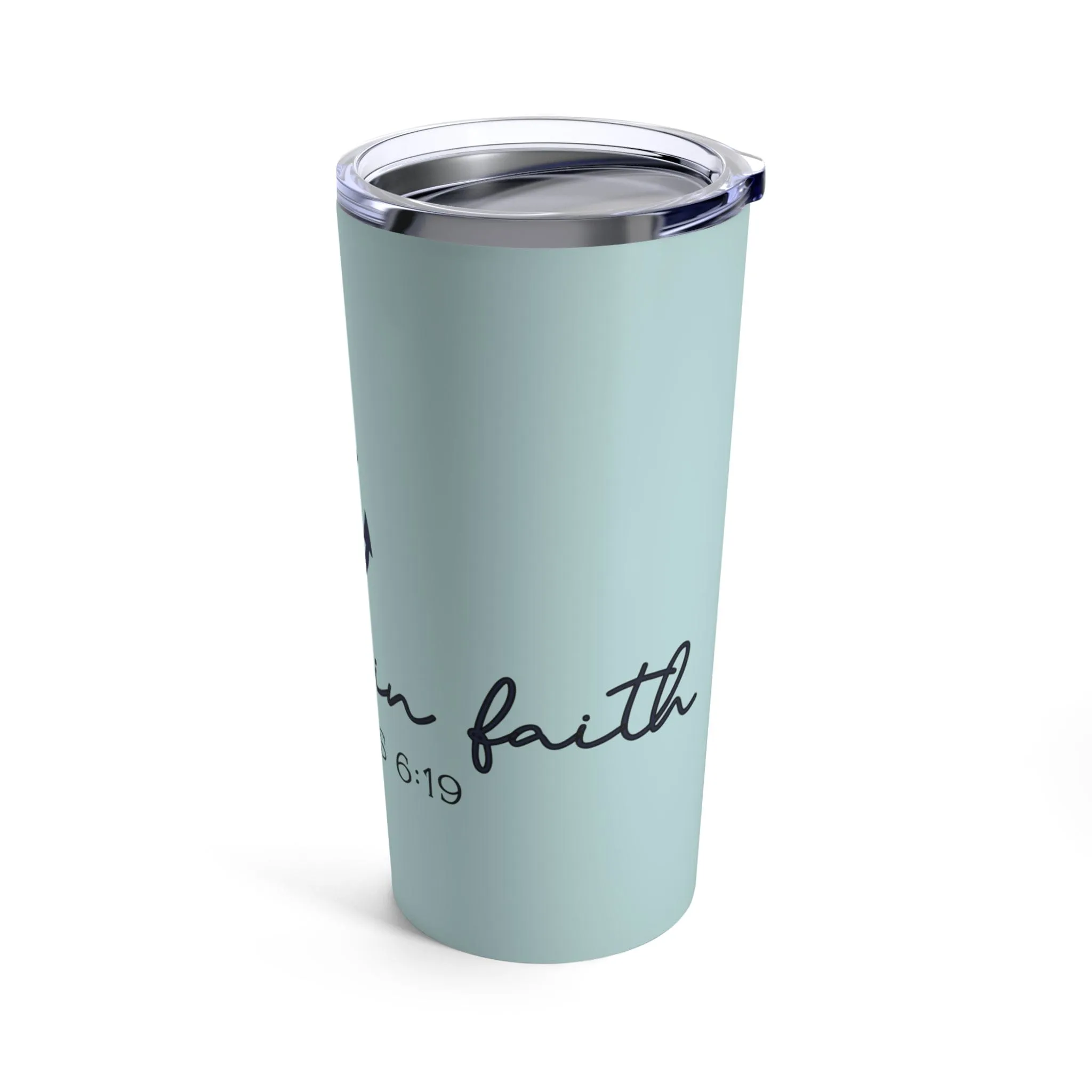 Anchored in Faith Tumbler 20oz