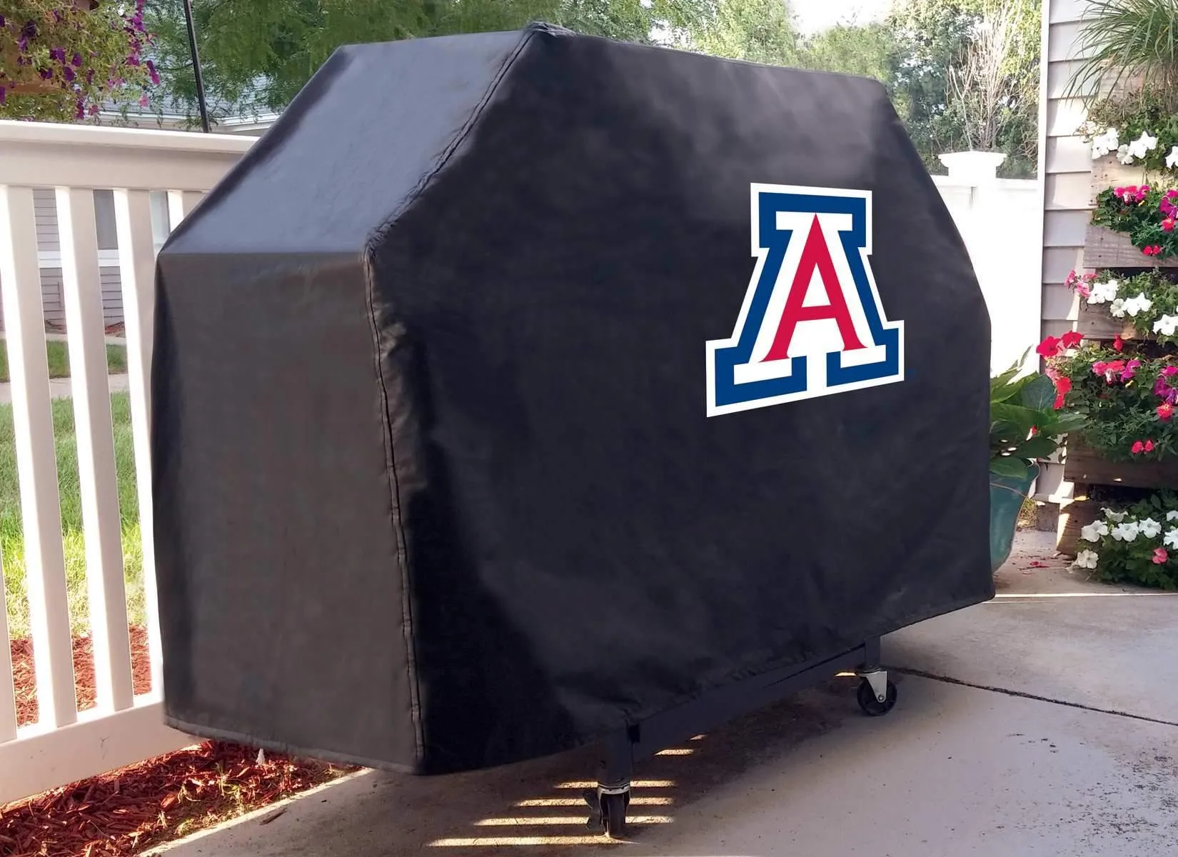 Arizona Wildcats HBS Black Outdoor Heavy Duty Breathable Vinyl BBQ Grill Cover