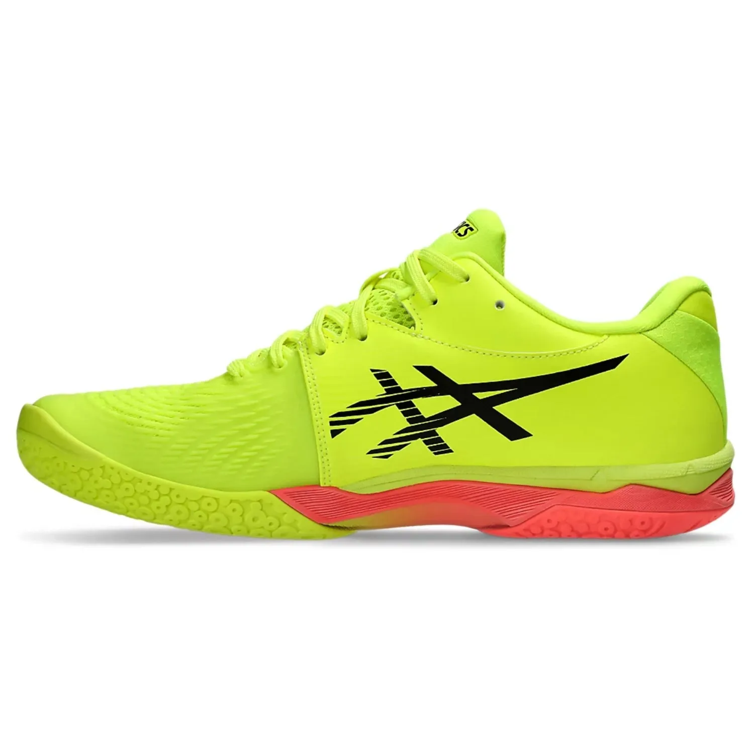 ASICS Court Control FF3 Paris Men's Badminton Shoe, Safety Yellow/Black