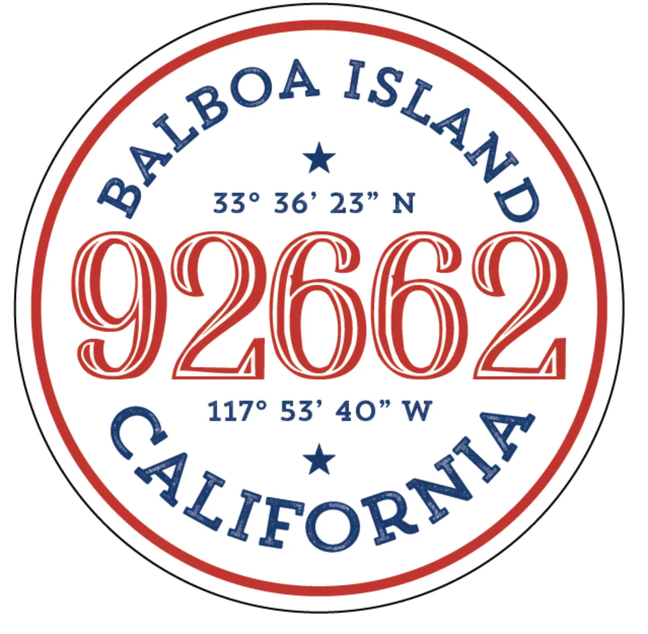 Balboa Island 92662 Coaster Pack