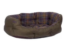 Barbour Quilted Dog Bed 35in