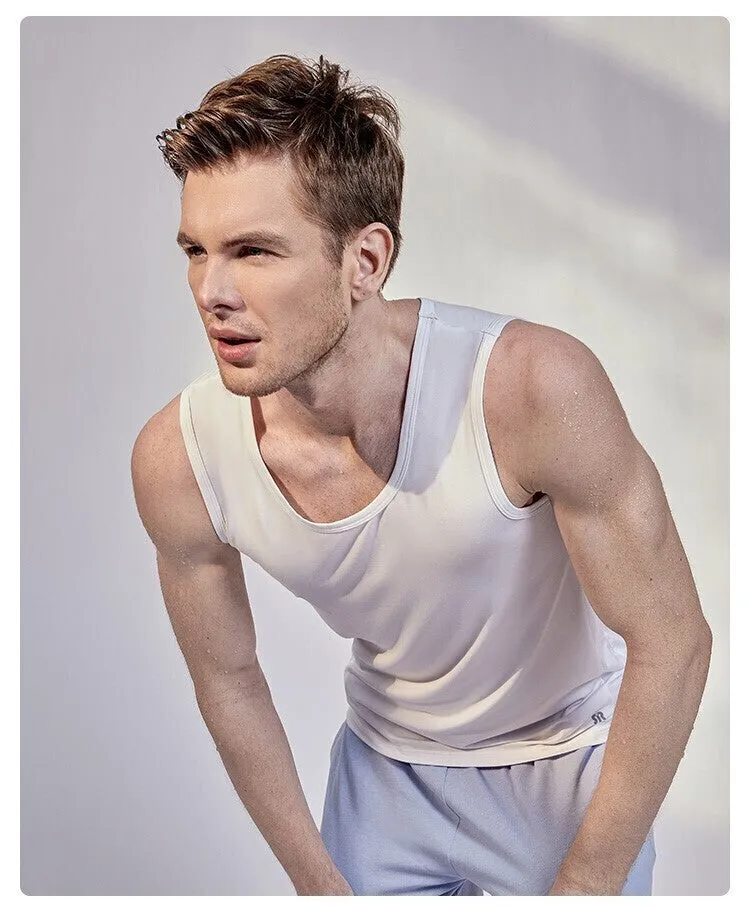 BECOVER COLLECTION - Men's 60S Tencel Modal Breathable Dry-Fast Tank Tops