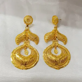 Bhavi Jewels Gold Plated Dangler Earrings