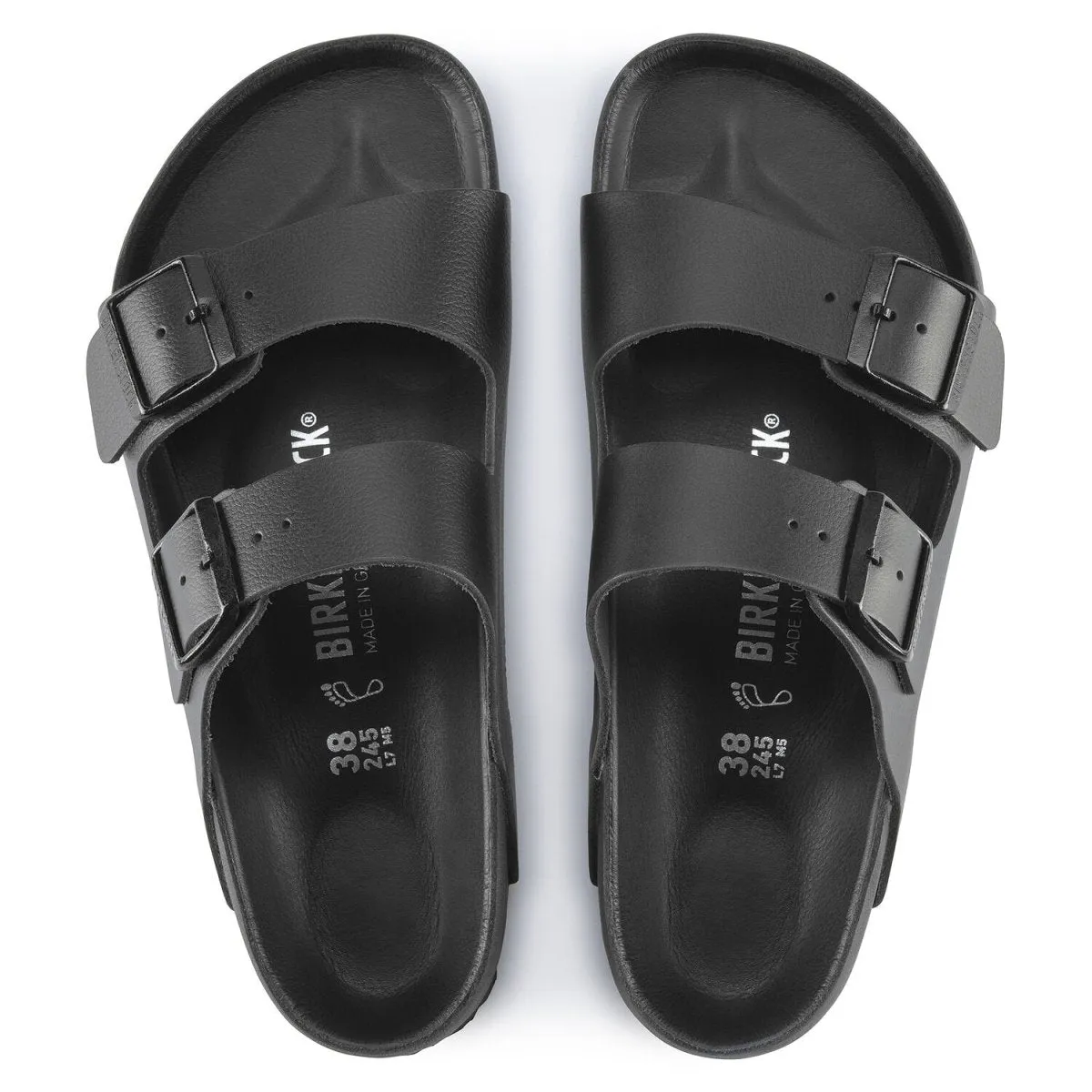 Birkenstock Men's Arizona Exquisite Black Leather