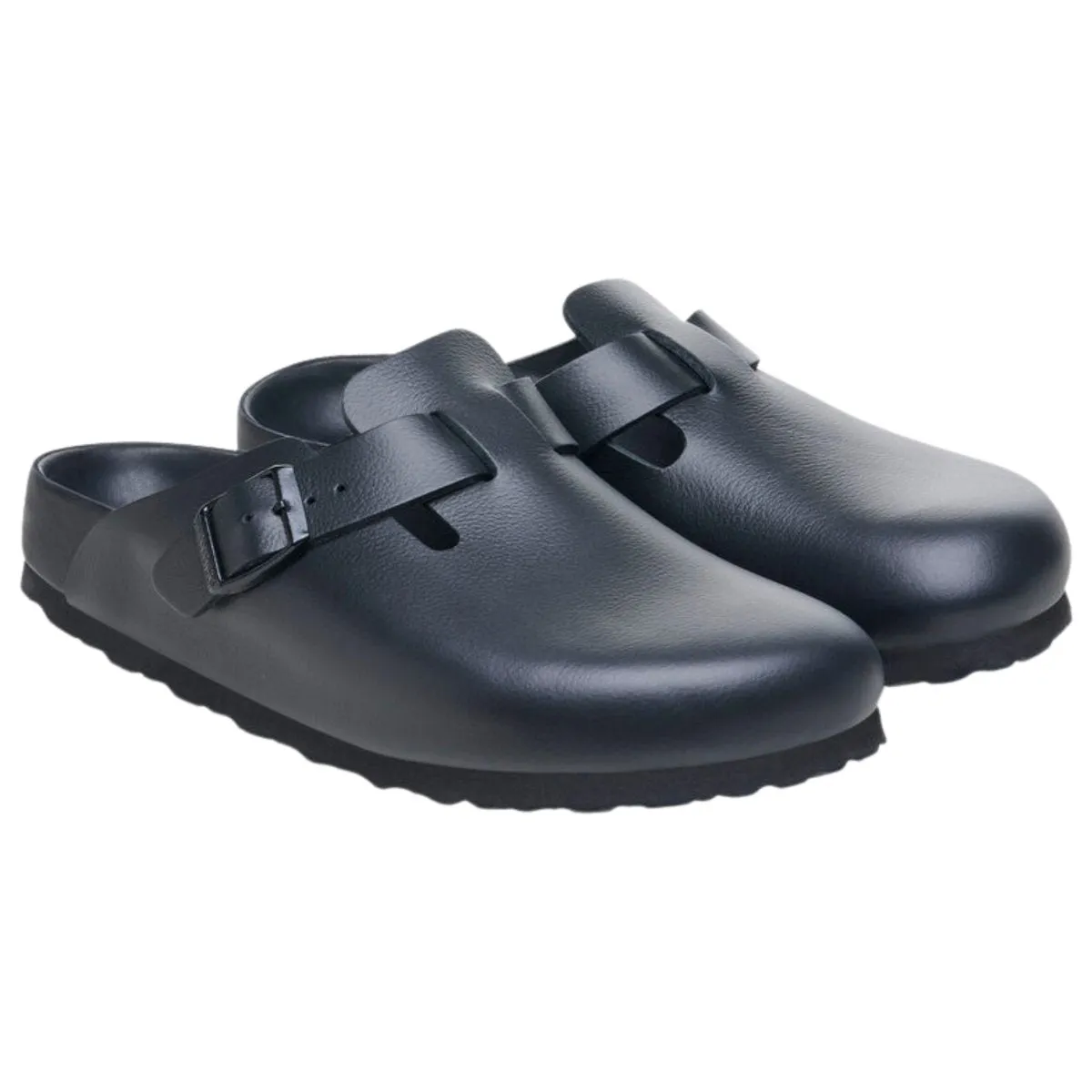 Birkenstock Women's Boston Exquisite Black Leather