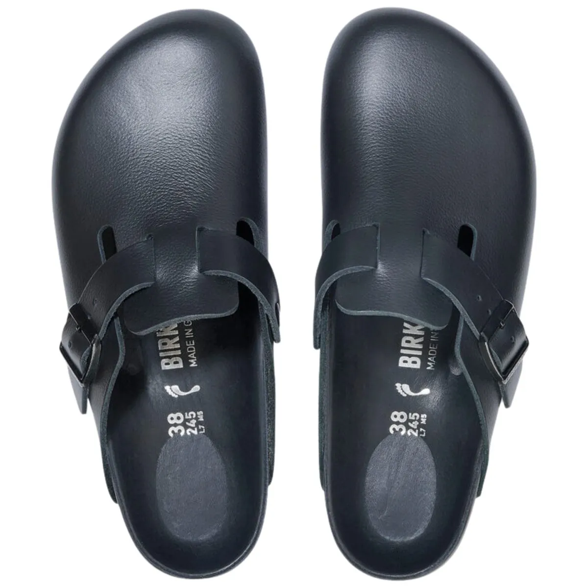 Birkenstock Women's Boston Exquisite Black Leather