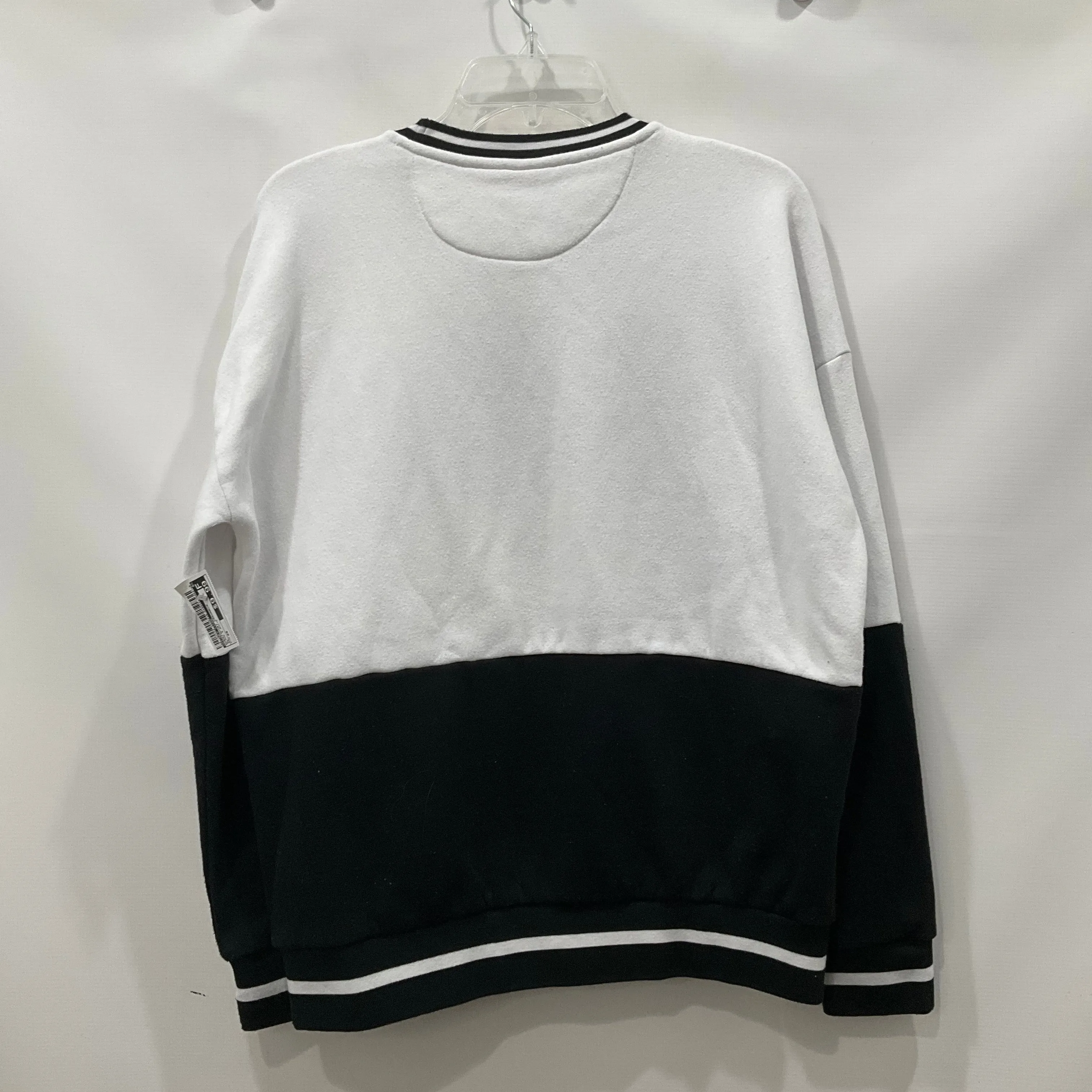 Black & White Sweatshirt Crewneck Disney Store, Size Xs