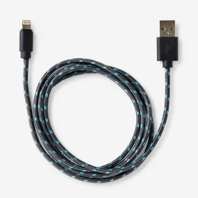 Black USB Charging Cable - Fits Lightning