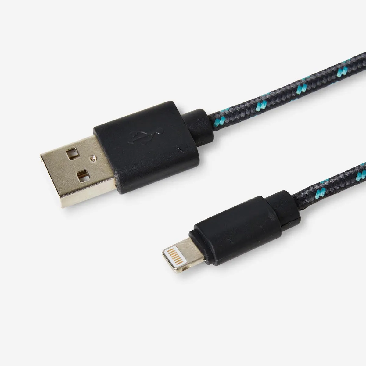 Black USB Charging Cable - Fits Lightning