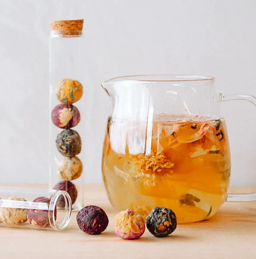 Blooming Tea Balls - Set of 6