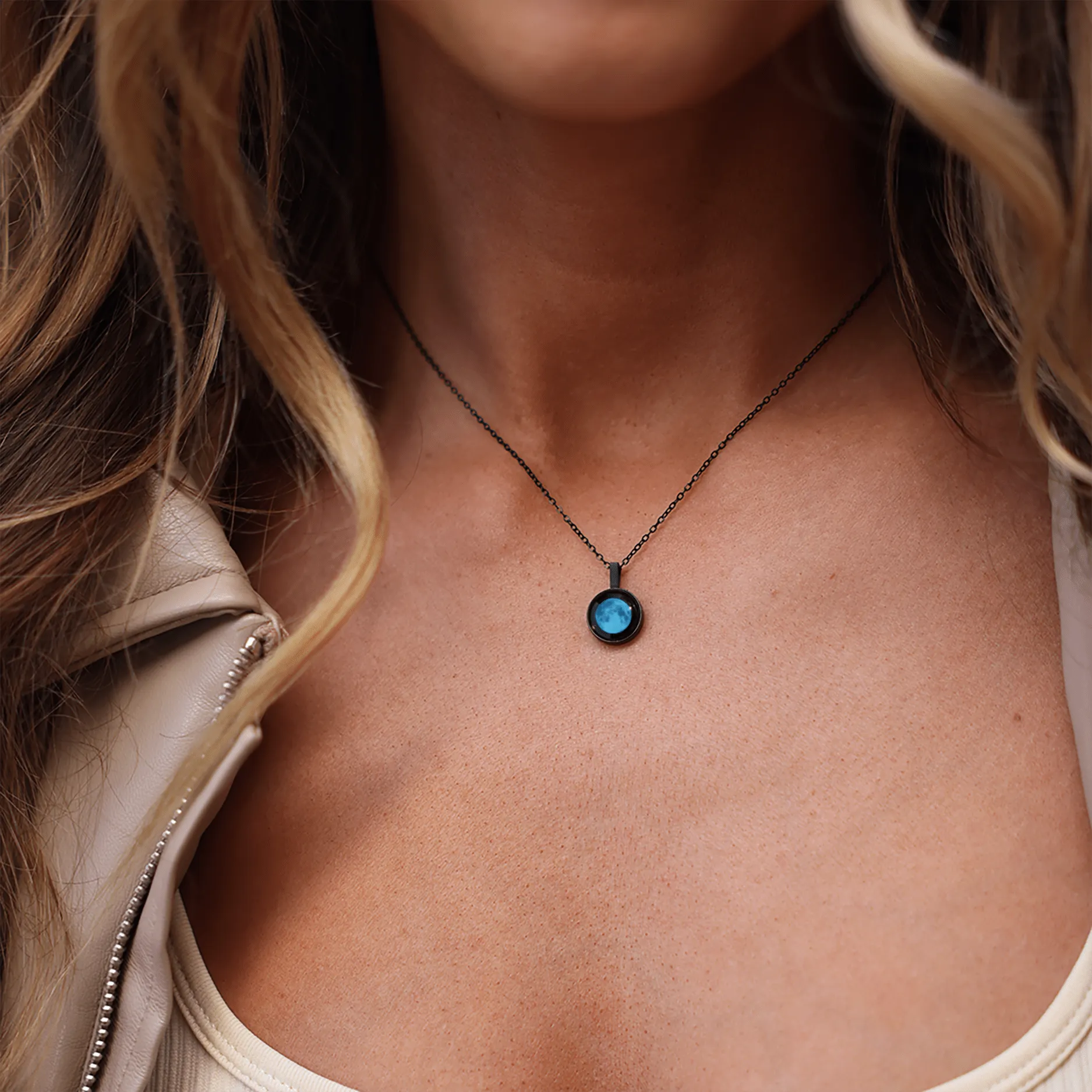 Blue Moon Nightfall Necklace