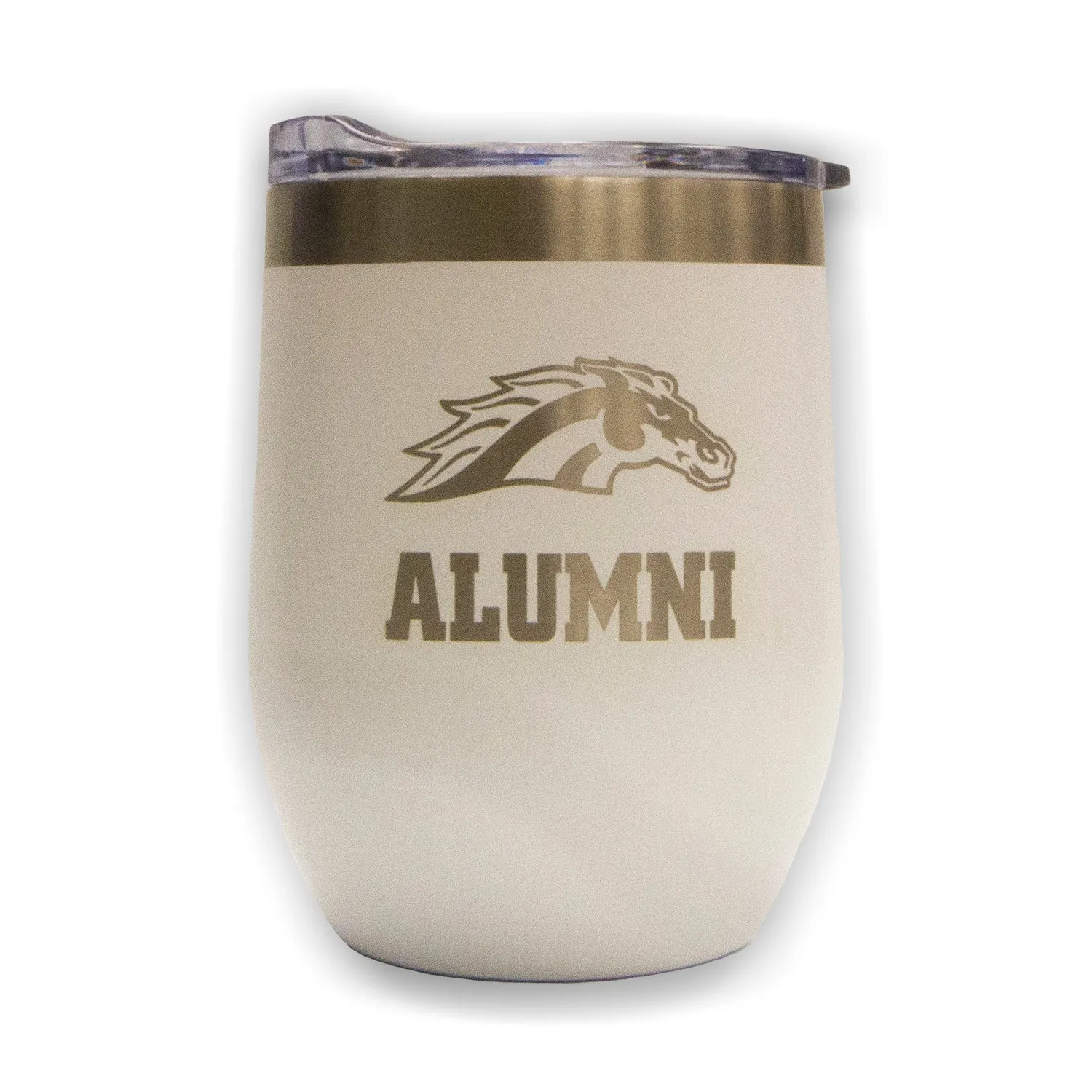 Bronco Alumni Travel Wine Tumbler