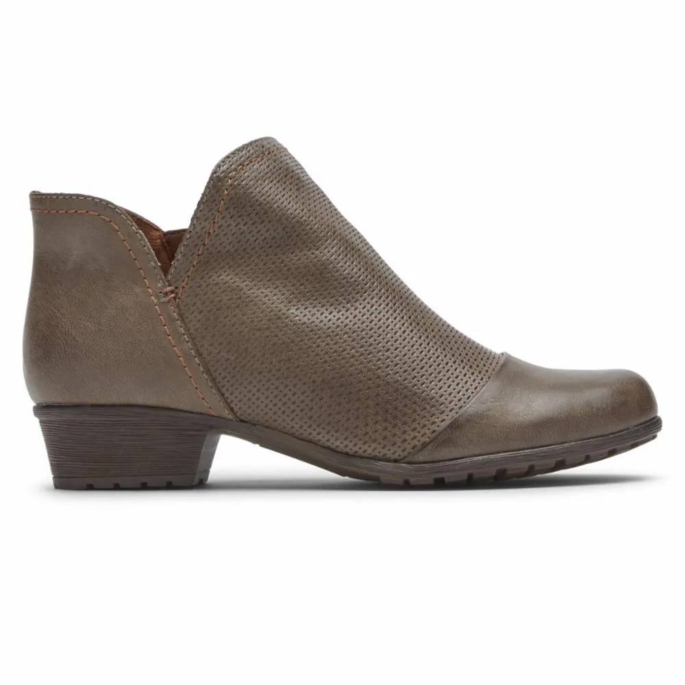 Cobb Hill GRATASHA V-CUT BOOT TAUPE LEATHER