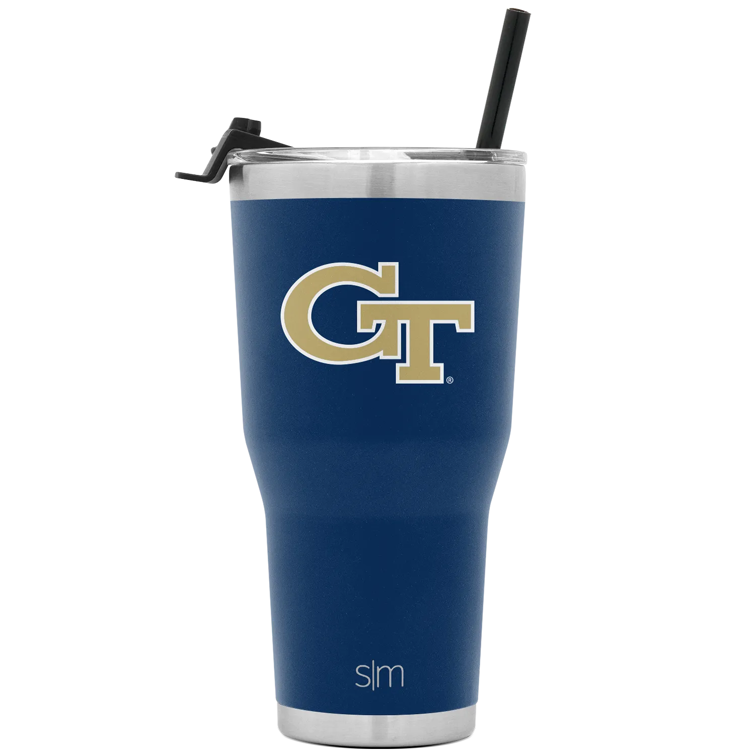 Collegiate Cruiser Tumbler with Flip Lid and Straw