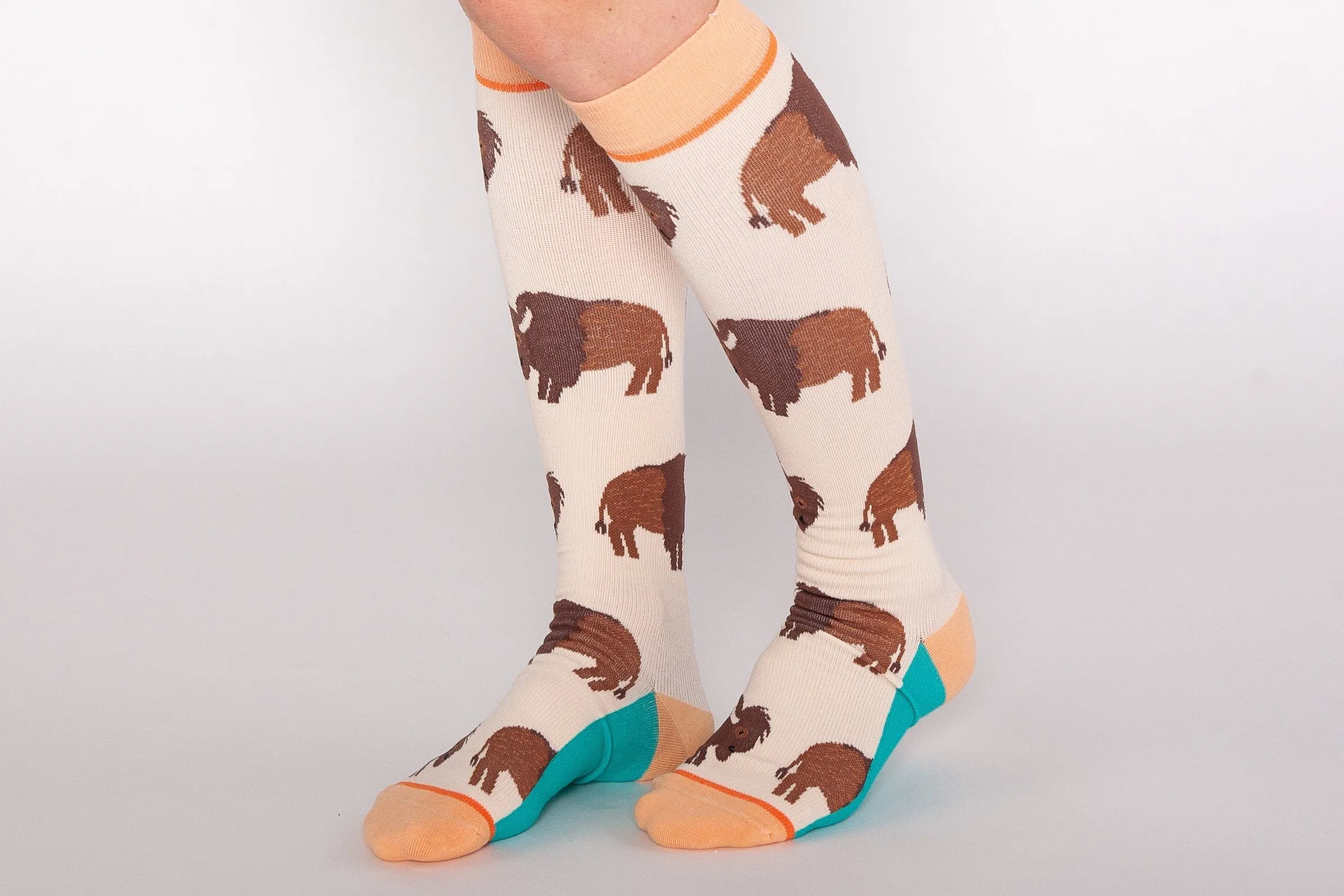 Compression Socks, Bison