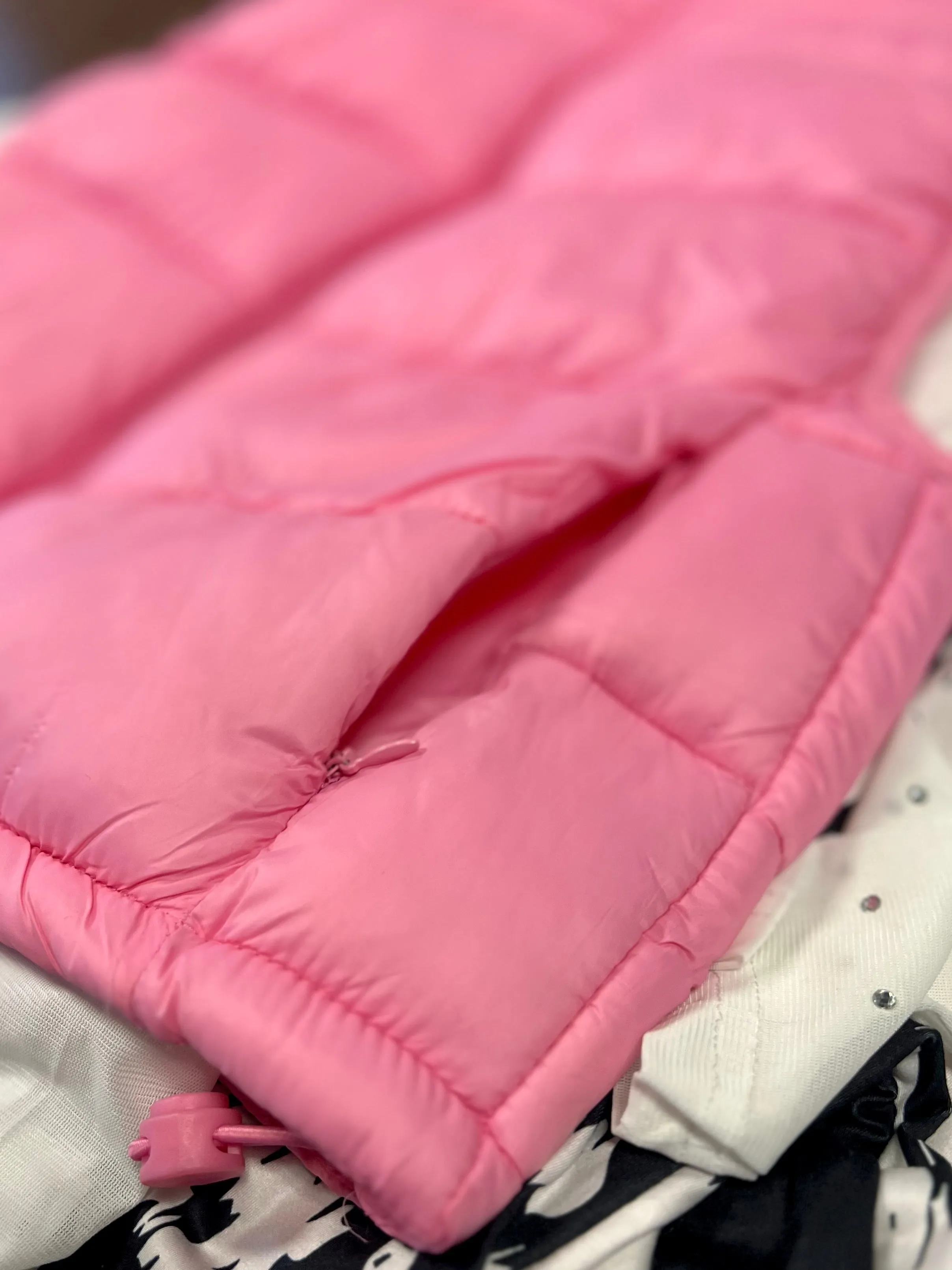 Cotton Candy Pink Puffer Vest*