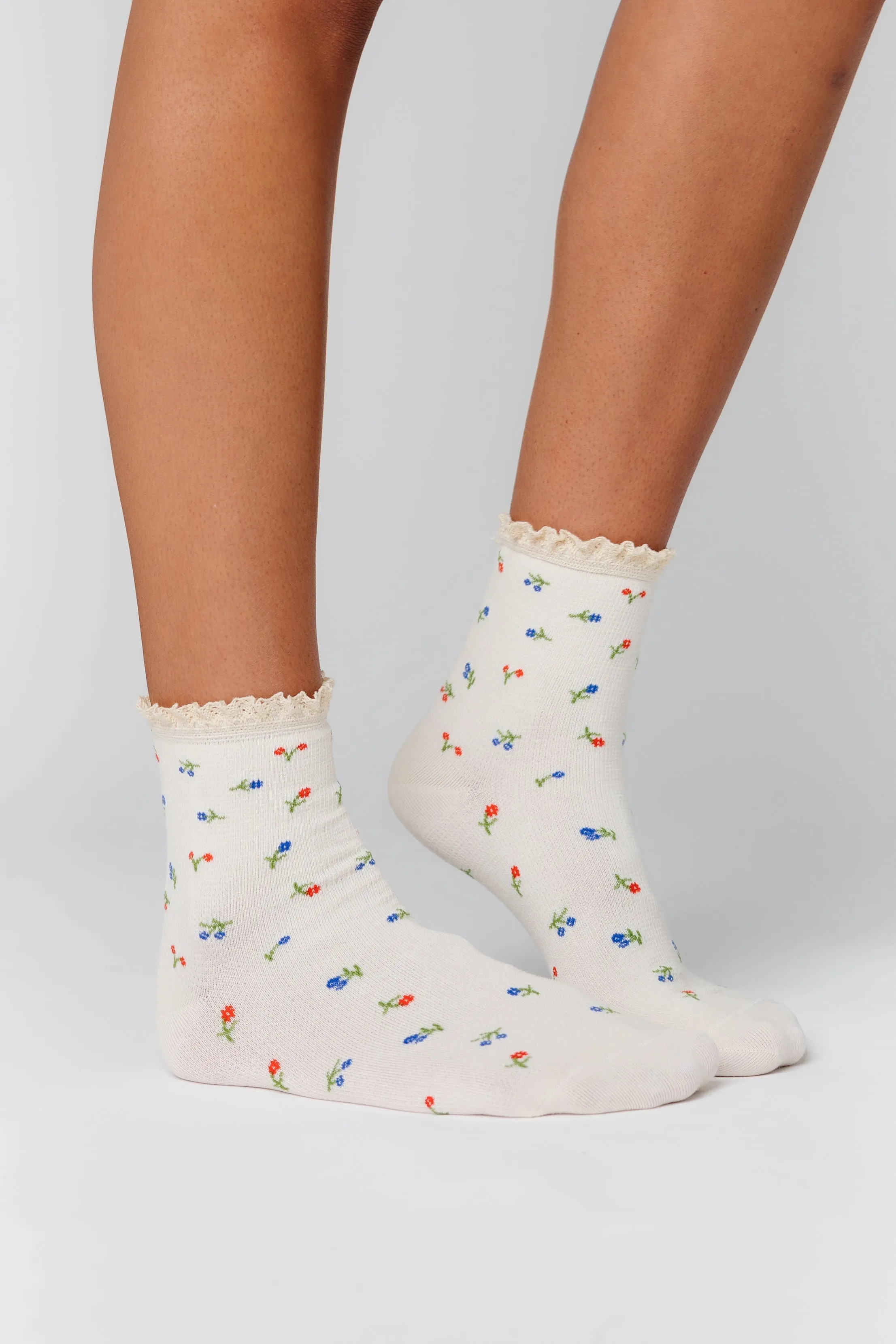 Cove Waffle Knit Socks