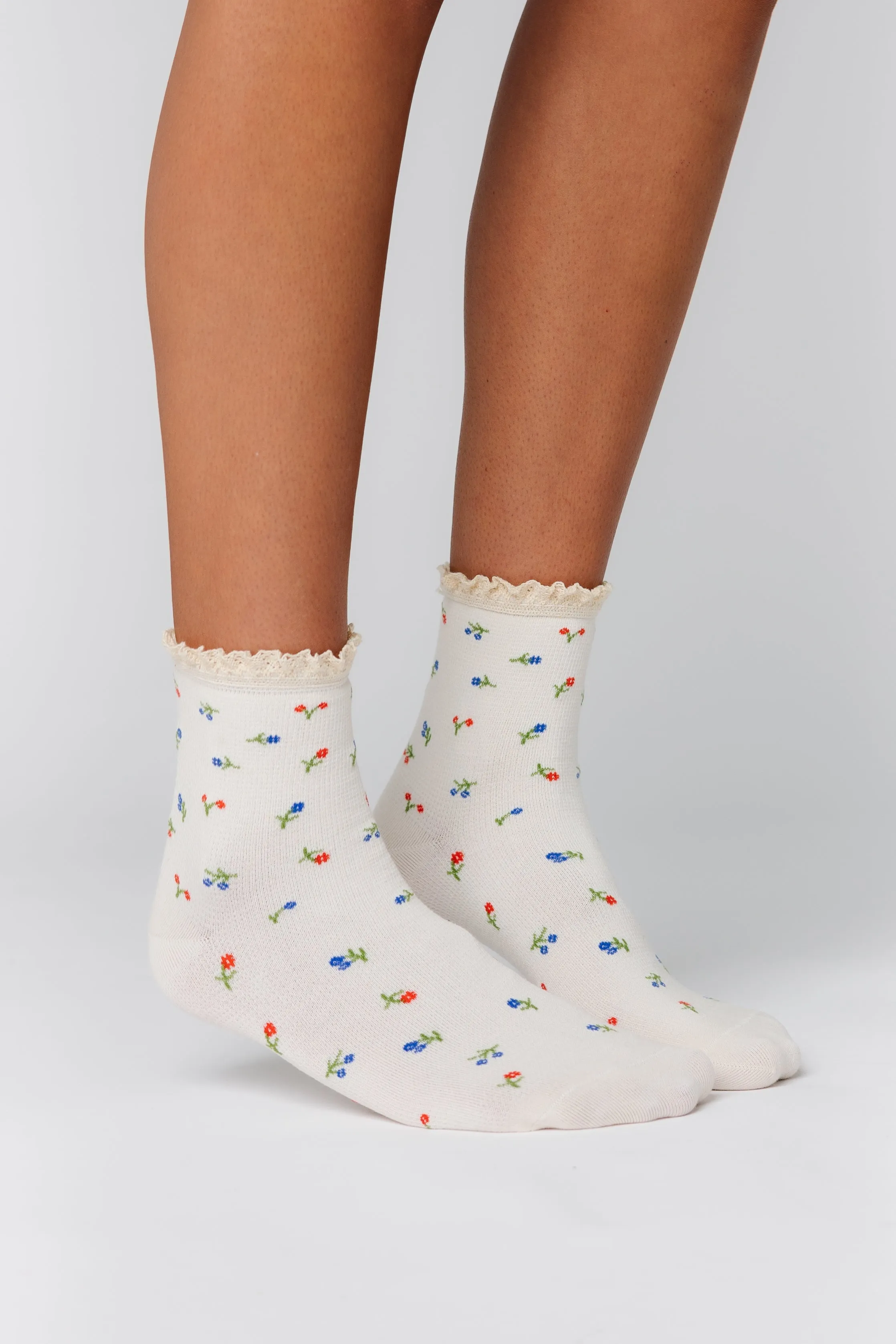 Cove Waffle Knit Socks