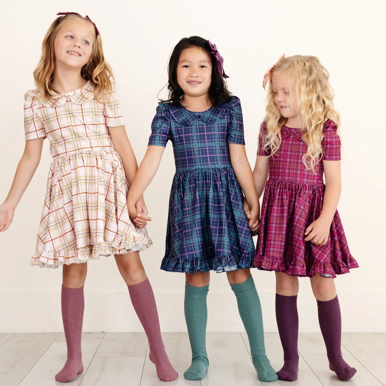 Denali Cable Knit Knee High Socks 3-Pack