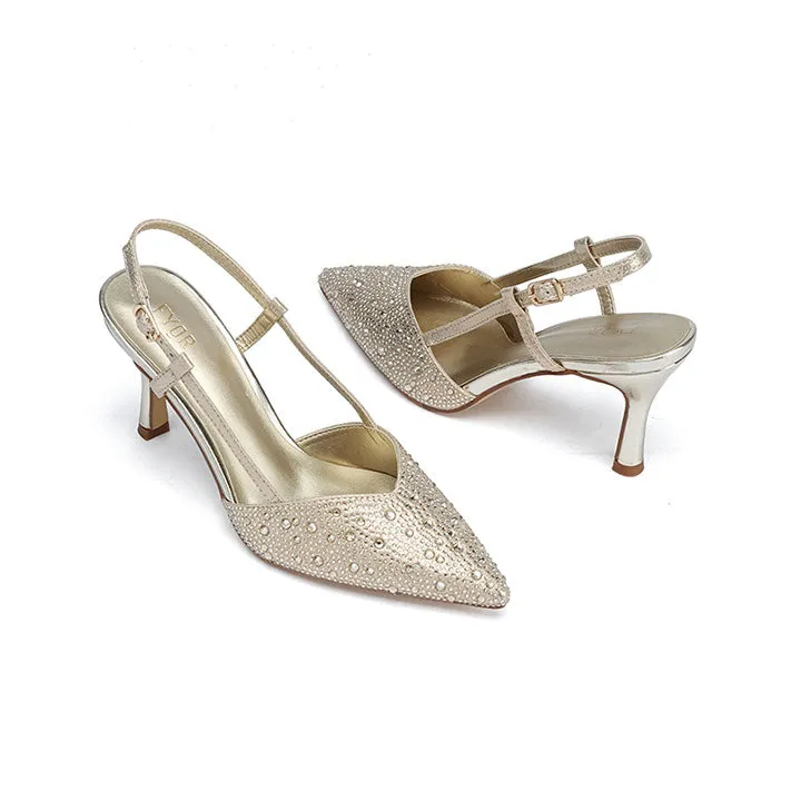 Diamante Detail Pump Heel HL 181