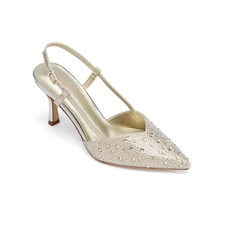 Diamante Detail Pump Heel HL 181