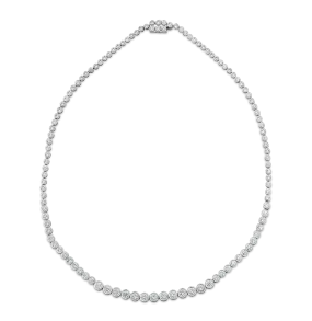 Diamond Riviera Necklace, 8.23 Carats