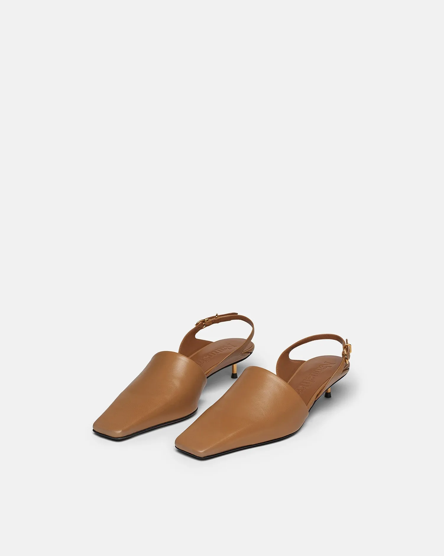 Enaji - Leather Sandals - Nut Brown