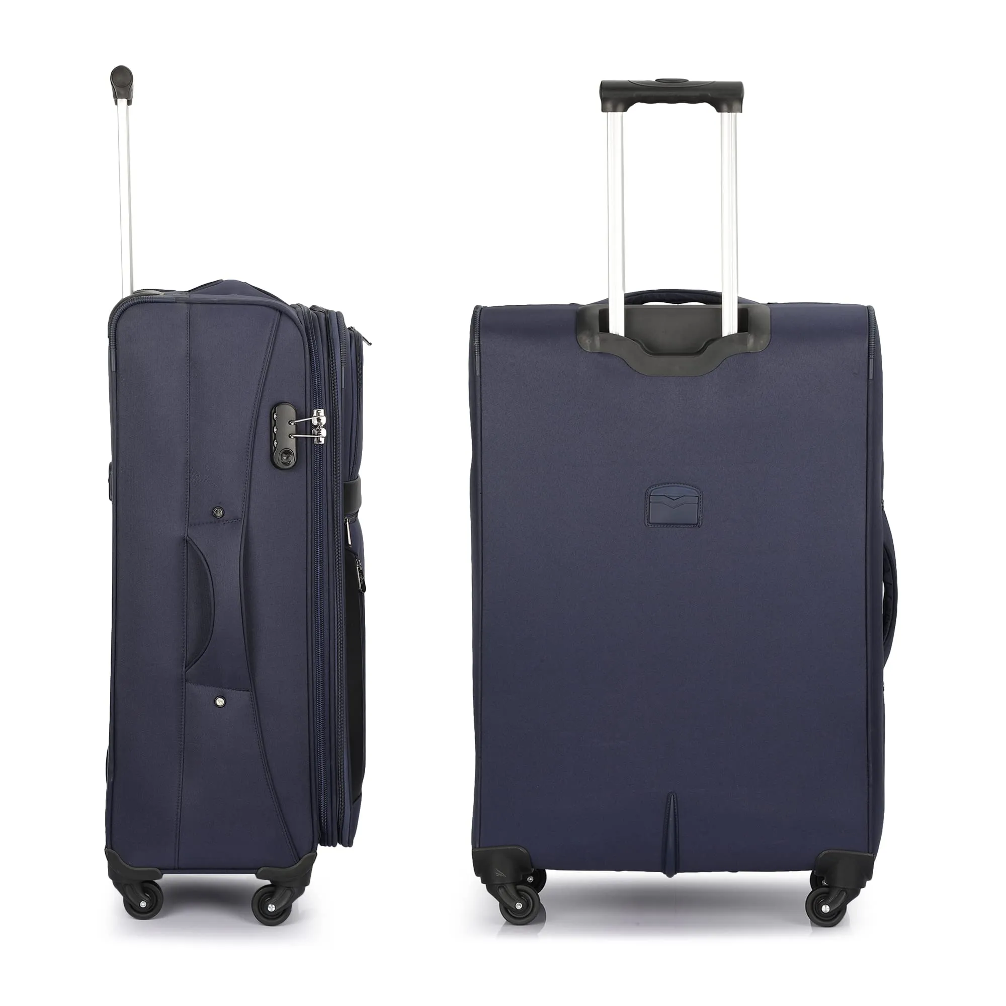 Faramund Series Set of 3 Trolley bags Navy Blue (Small, Medium, Large)