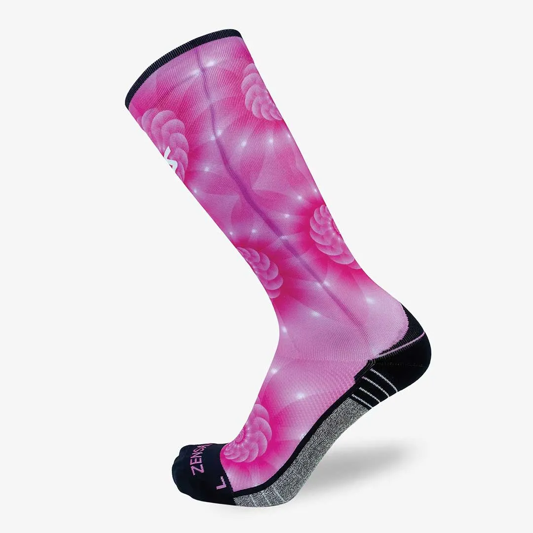 Fibonacci Spiral Compression Socks (Knee-High)