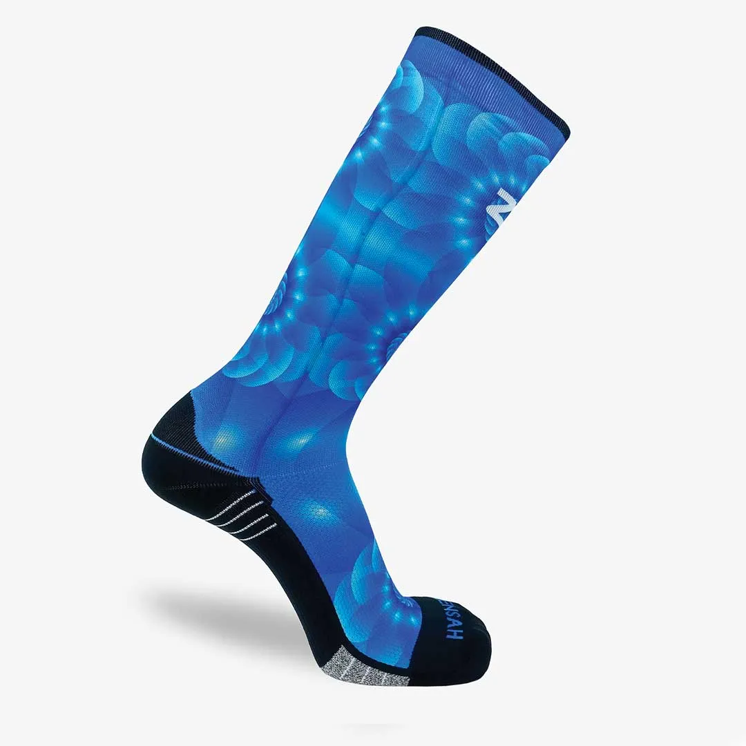 Fibonacci Spiral Compression Socks (Knee-High)